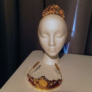 🍈 Disney Princess Tiaras - Belle And Rapunzel Inspired
